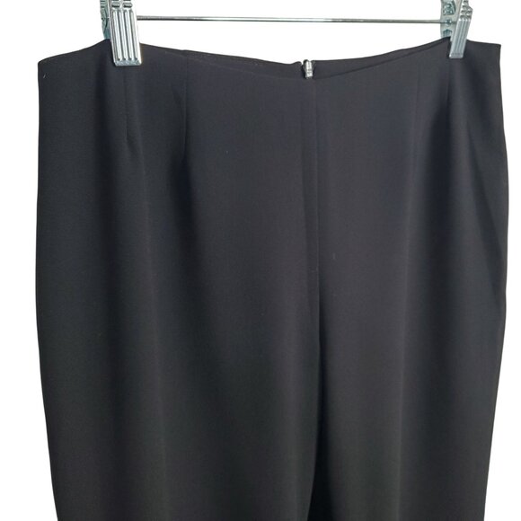 Cache Size 8 Pants Chiffon Rumba Ruffle Flare Slit Legs Layers Flowy Dance Party - Picture 3 of 10